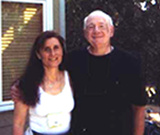 Photograph of Dr. Irene Blinston and Dr. Raymond Moody in Austin, TX Omega at the Crossings